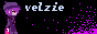 A web button with the description: velzie.d